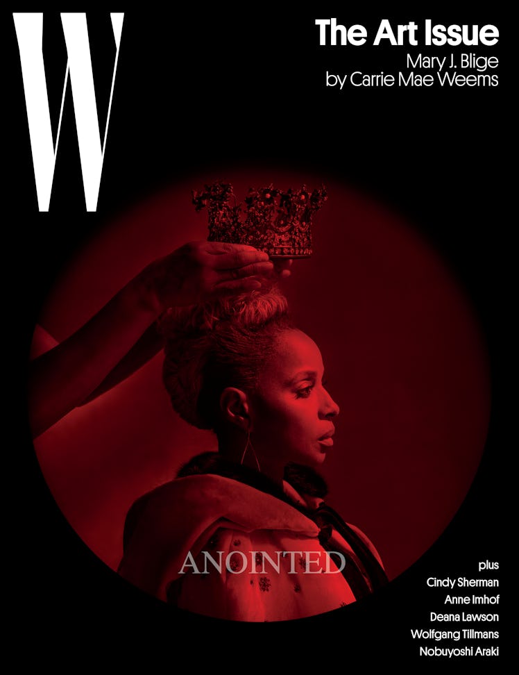 The cover of W's Art Issue