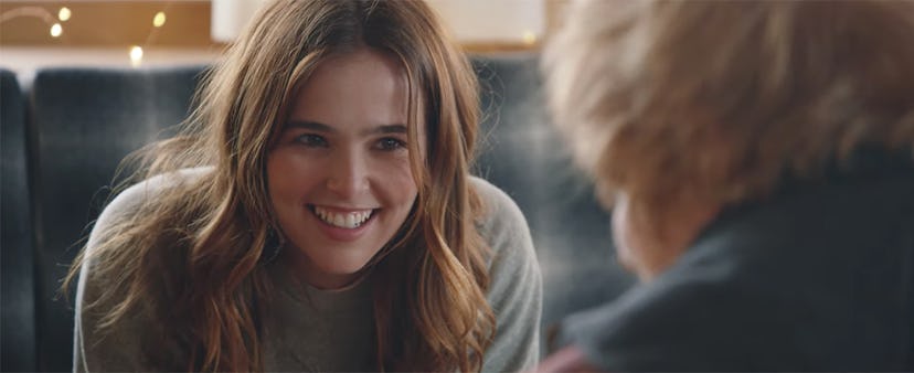 Zoey Deutch In Ed Sheeran's Music Video 'Perfect'