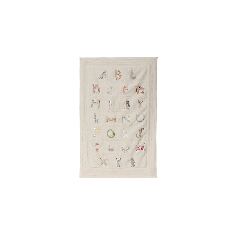 Coral & Tusk alphabet quilt