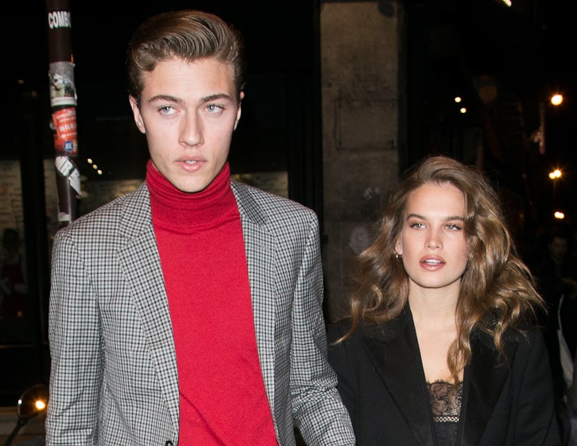 V Magazine Dinner At La Perouse : Outside Arrivals - Day Eight- Paris Fashion Week Womenswear Fall/...
