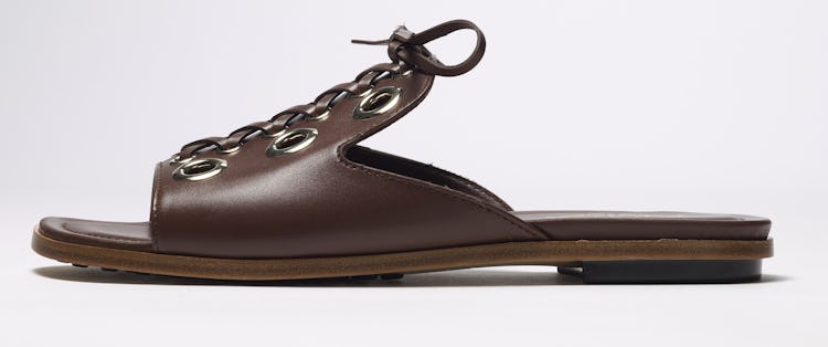 Brown Tod's sandals