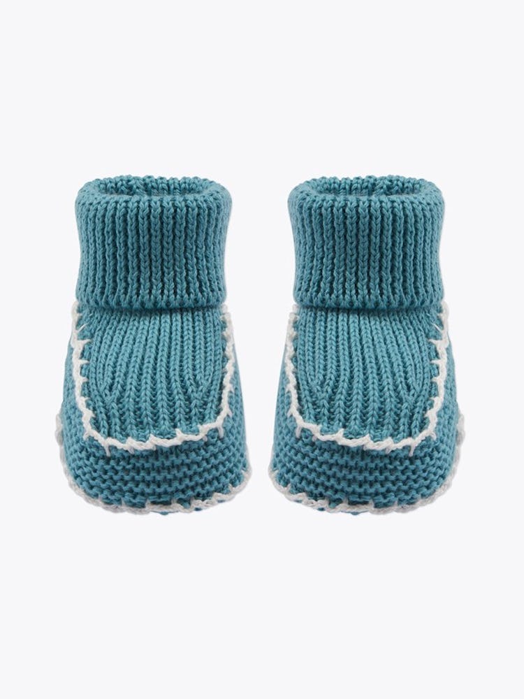 Blue and white Molli socks