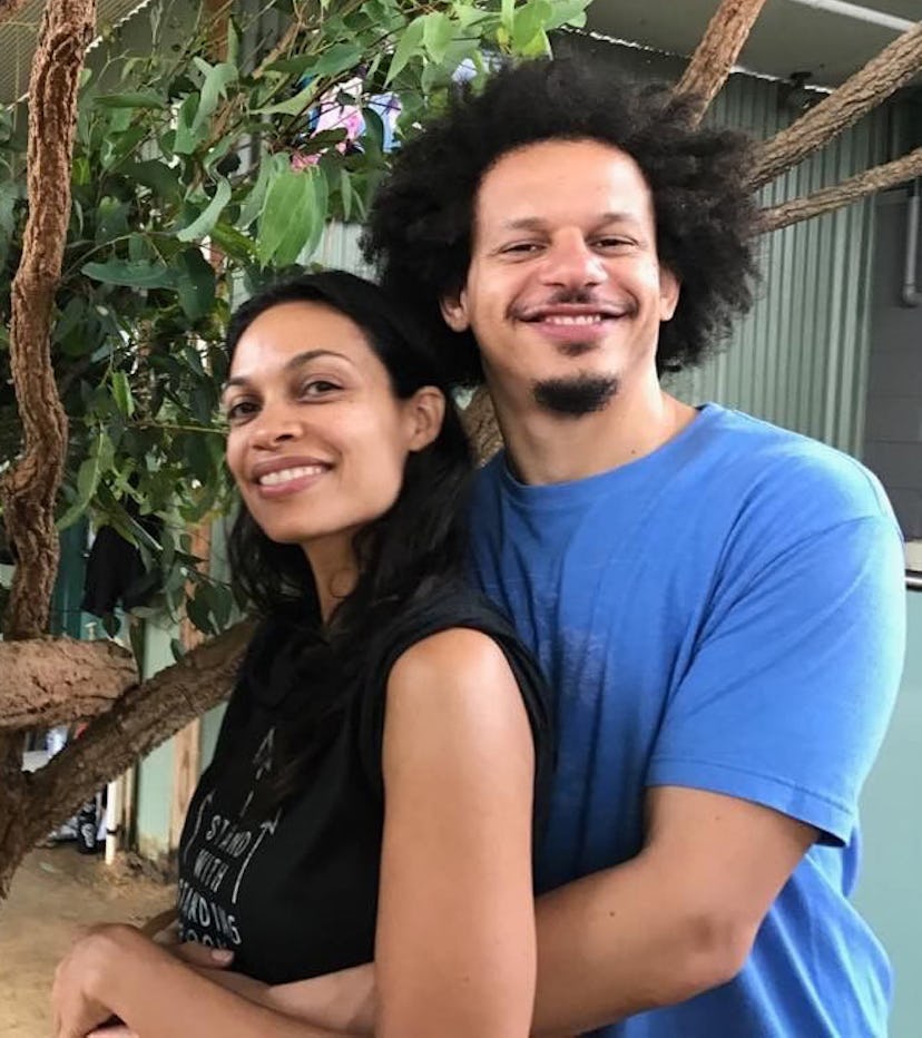 Rosario Dawson and Eric Andre Split