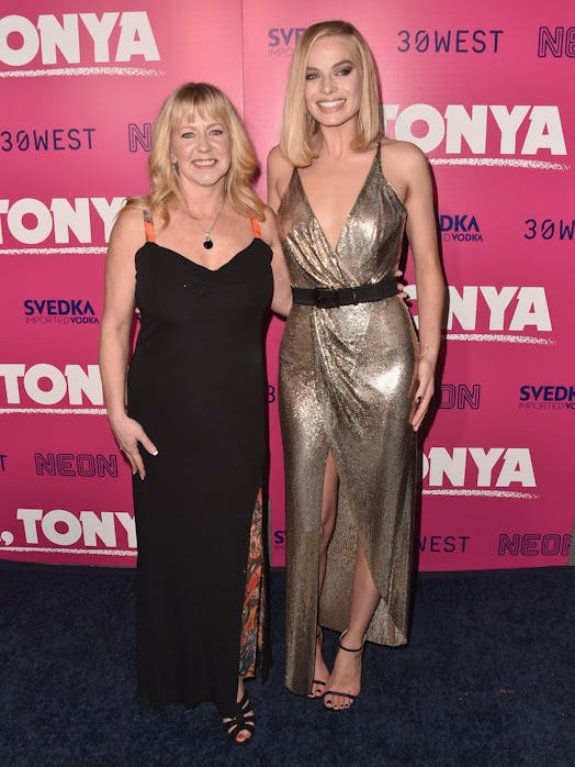 Margot Robbie Can't Contain Her Excitement as Tonya Harding Joins Her at I, Tonya Premiere