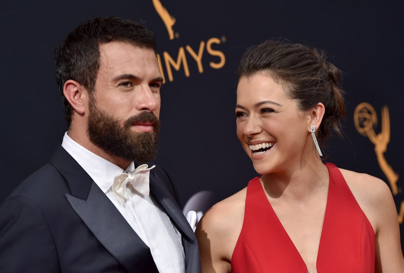 Tom Cullen and Tatiana Maslany