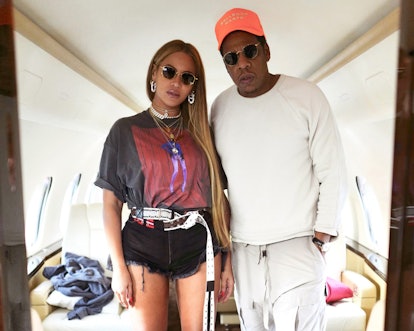 Beyonce Rocks Booty-Baring Hot Pants in Sexy New Photos With Jay-Z