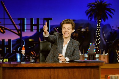 harry styles THE LATE LATE SHOW WITH JAMES CORDEN