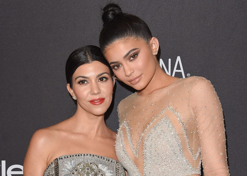 Kylie Jenner and Kourtney Kardashian might be releasing a makeup collab