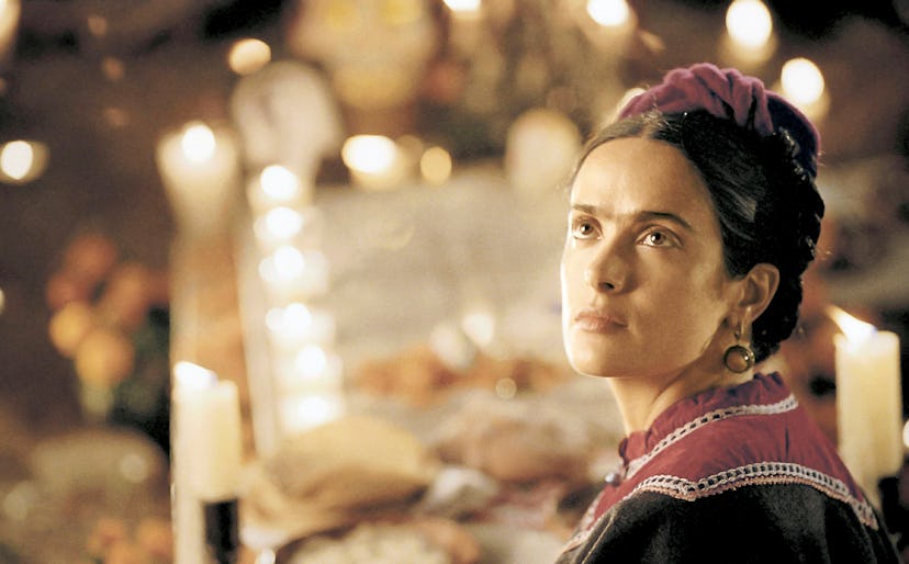 FRIDA, Salma Hayek (as Frida Kahlo), 2002, ©Miramax Films/courtesy Everett Collection