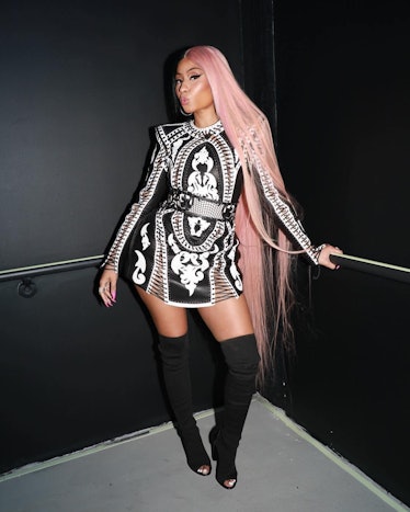 Nicki Minaj Wore Louis Vuitton @ Instagram