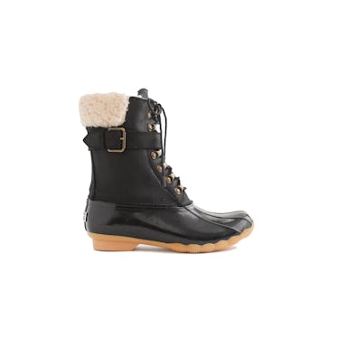 J Crew Sperry Shearwater Waterproof Faux Shearling Boot J Crew