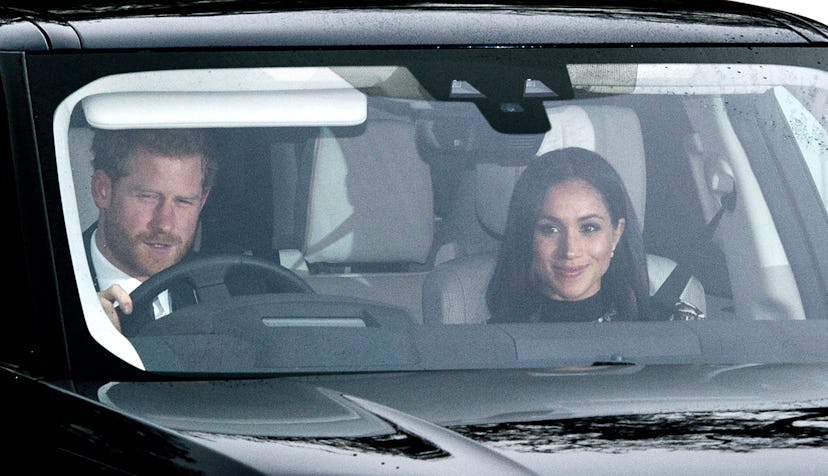 Royal Family Attend Christmas Lunch At Buckingham Palace