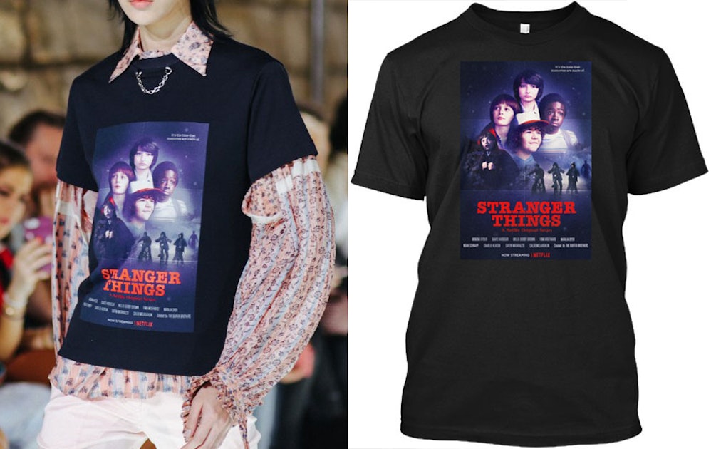 Louis Vuitton's Spring 2018 'Stranger Things' Tee Is Already
