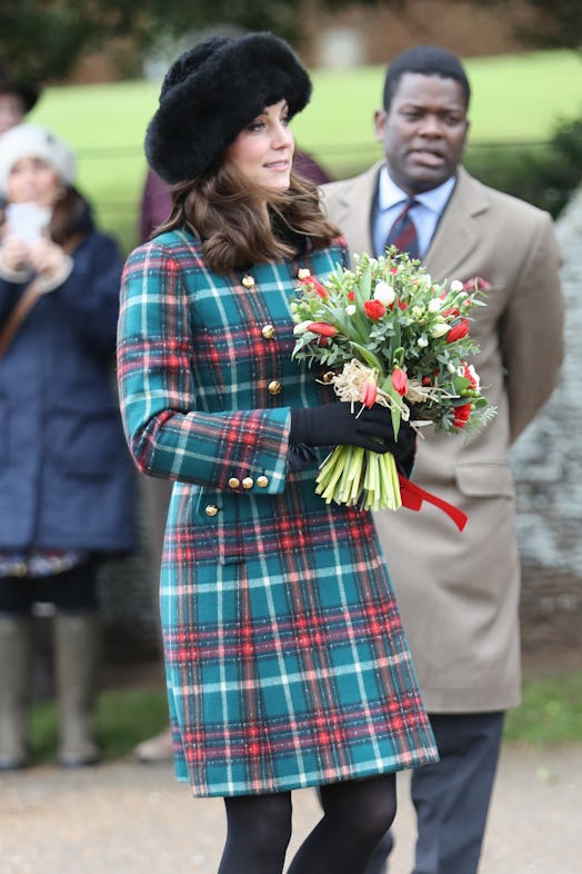 Members Of The Royal Family Attend St Mary Magdalene Church In Sandringham