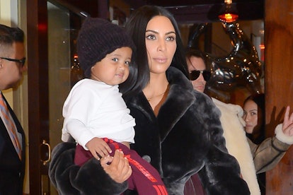 Kim Kardashian Posts About Saint West's Pneumonia