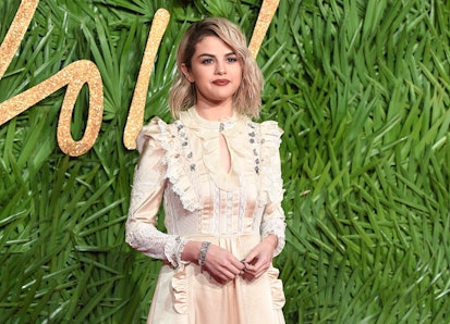 Selena Gomez Steps Out in a Coach Jacket and Slip Dress