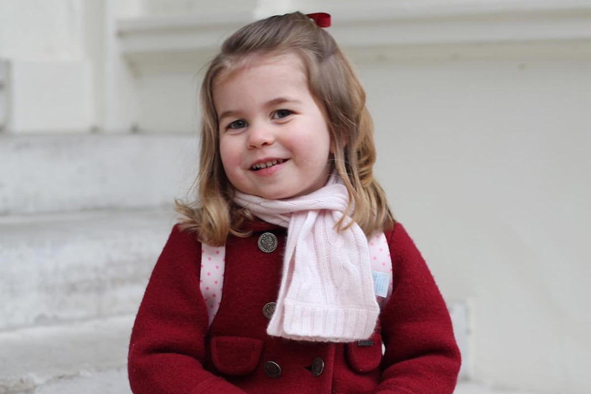 Princess Charlotte Is Ready To Take On Preschool In New Portraits Shot By Kate Middleton Princess Charlotte Is Ready To Take On Preschool In New Portraits Shot By Kate Middleton