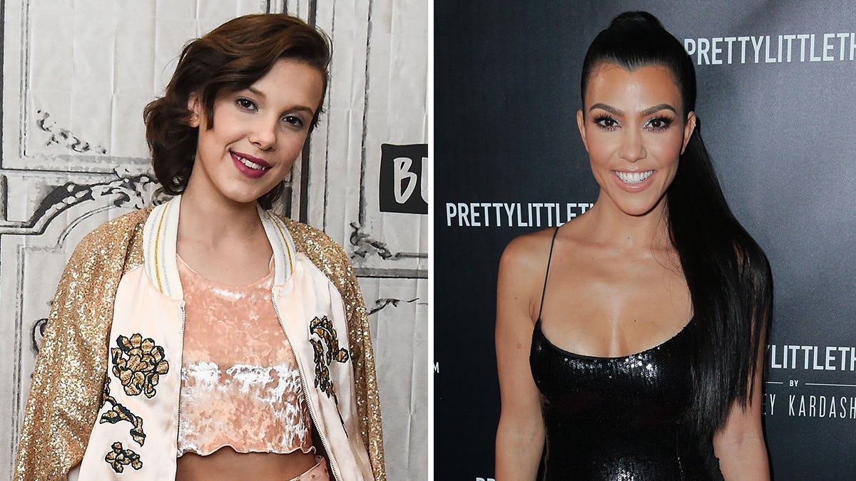 Millie Bobby Brown Wants Kourtney Kardashian, Professional Salad Shaker