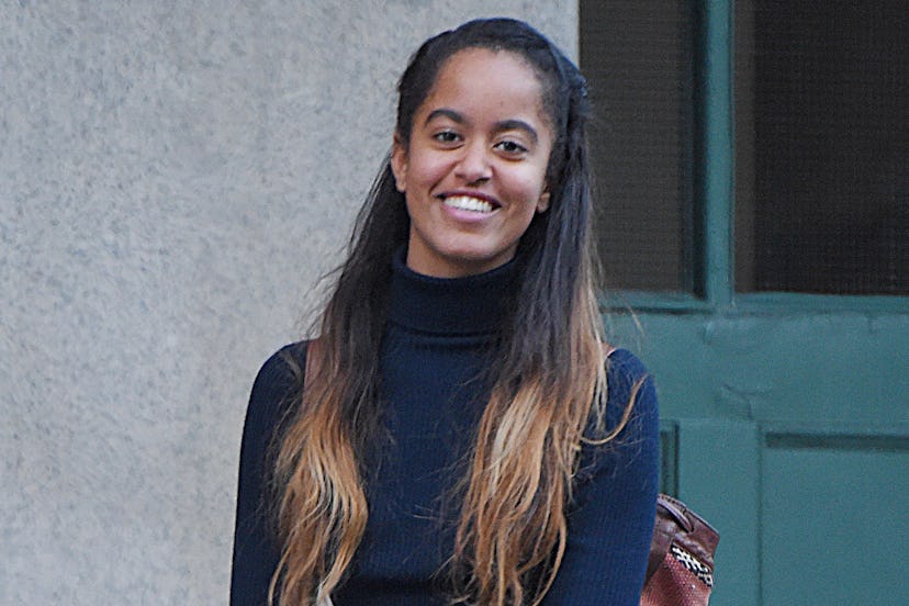 When Malia Obama First Met David Letterman