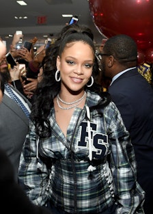 Rihanna Hosts Pep Rally To Celebrate Launch Of The AW17 FENTY PUMA By Rihanna Collection At Blooming...