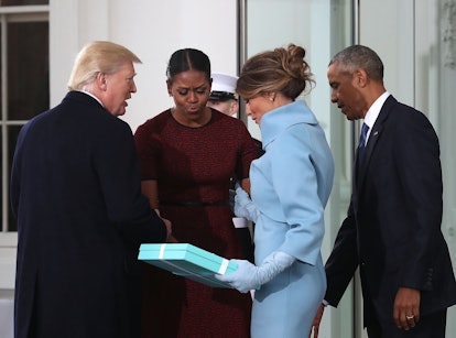 Michelle Obama Finally Opens Up About That Awkward Inauguration Gift Exchange with Melania Trump
