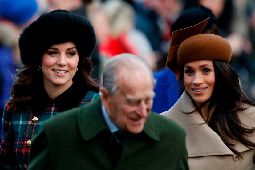 TOPSHOT-BRITAIN-ROYALS-CHRISTMAS