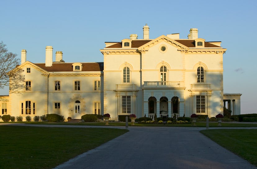 Mrs. Astor's Beechwood mansion at Bellevue Avenue in Newport, Rhode Island