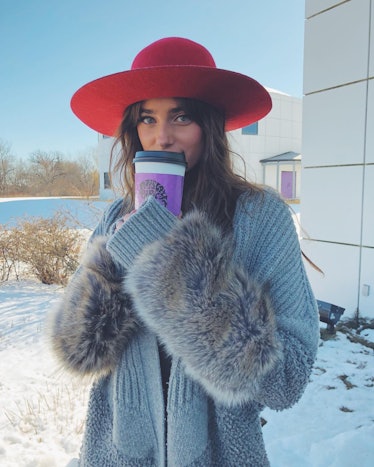 Victoria's Secret's Taylor Hill's Warm Winter-Dressing Tips