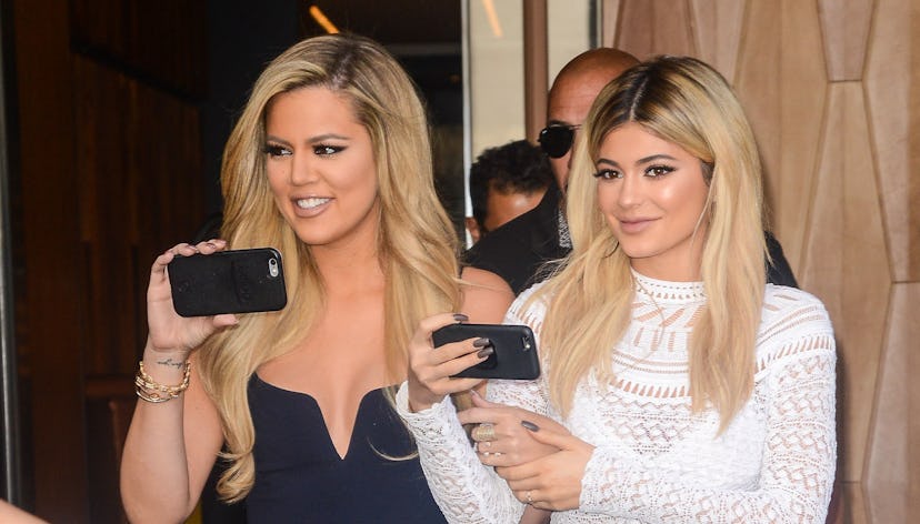 Khloe Kardashian Kylie Jenner pregnant sisters