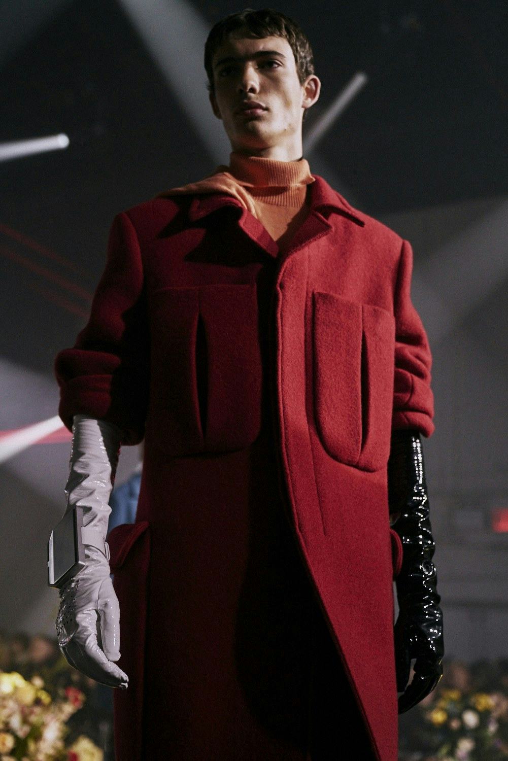Raf Simons's Fall 2018 Menswear Show Was a Drug-Themed
