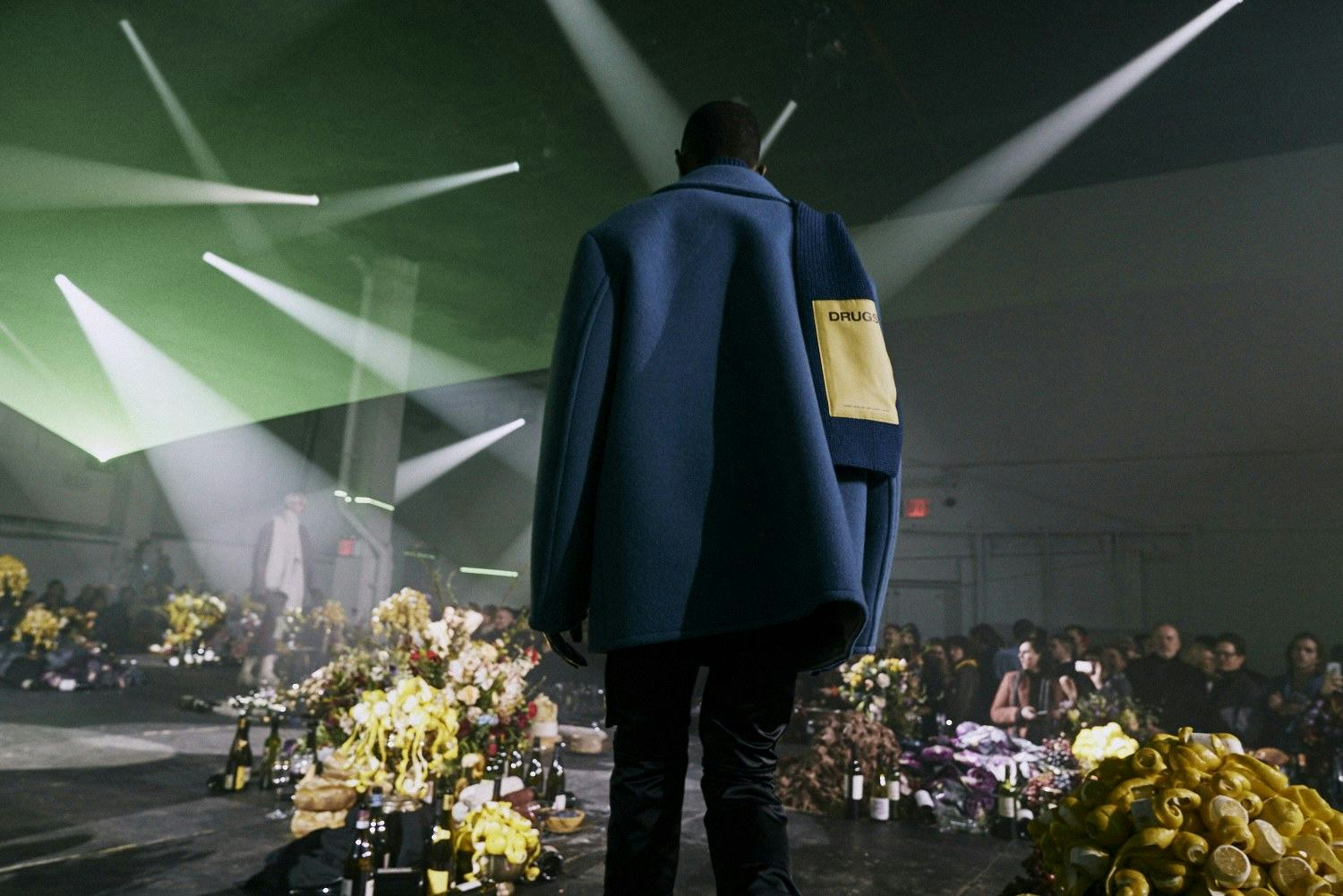 Raf Simons's Fall 2018 Menswear Show Was a Drug-Themed