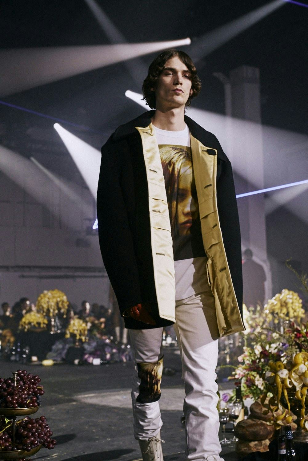 Raf Simons's Fall 2018 Menswear Show Was a Drug-Themed