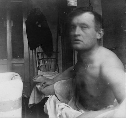 Edvard Munch à la Marat ved badekaret på Dr. Jacobsons klinikk
