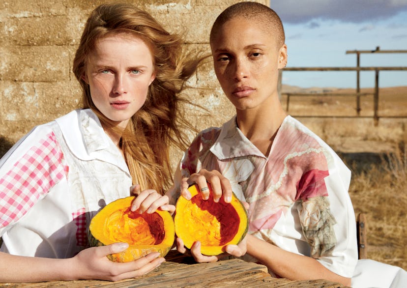 Rianne Van Rompaey and Adwoa Aboah