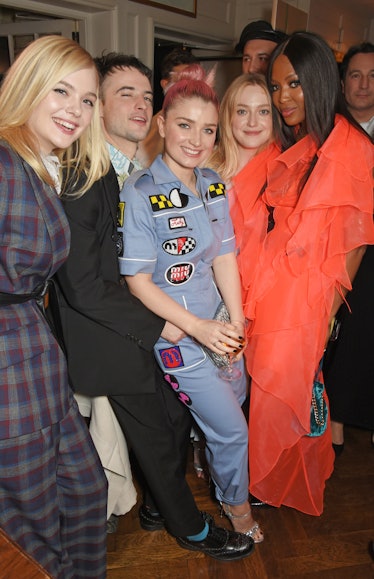 LOVE and MIU MIU Women's Tales Dinner hosted by Katie Grand and Elle Fanning