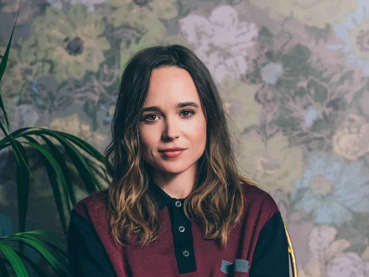 ellen page blue dress photographer Actress Ellen Page comes out as gay in moving speech