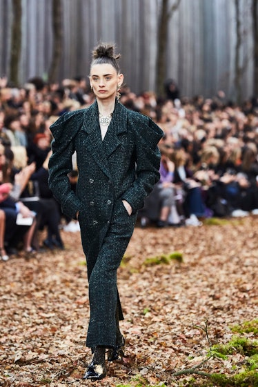Chanel Created an Actual Forest In the Middle of Paris Fashion Week