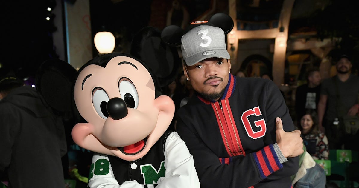 Chance the Rapper and Mickey Mouse Are the Best Celebrity Couple