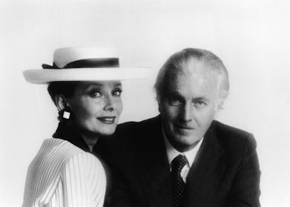 Portrait Of Audrey Hepburn & Hubert De Givenchy