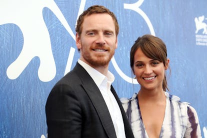 Alicia Vikander, Michael Fassbender Shine in Silver at Paris