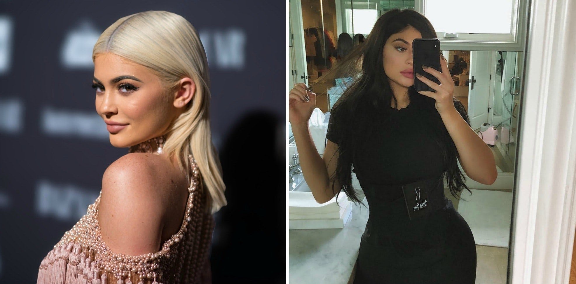 kylie jenner waist training belt