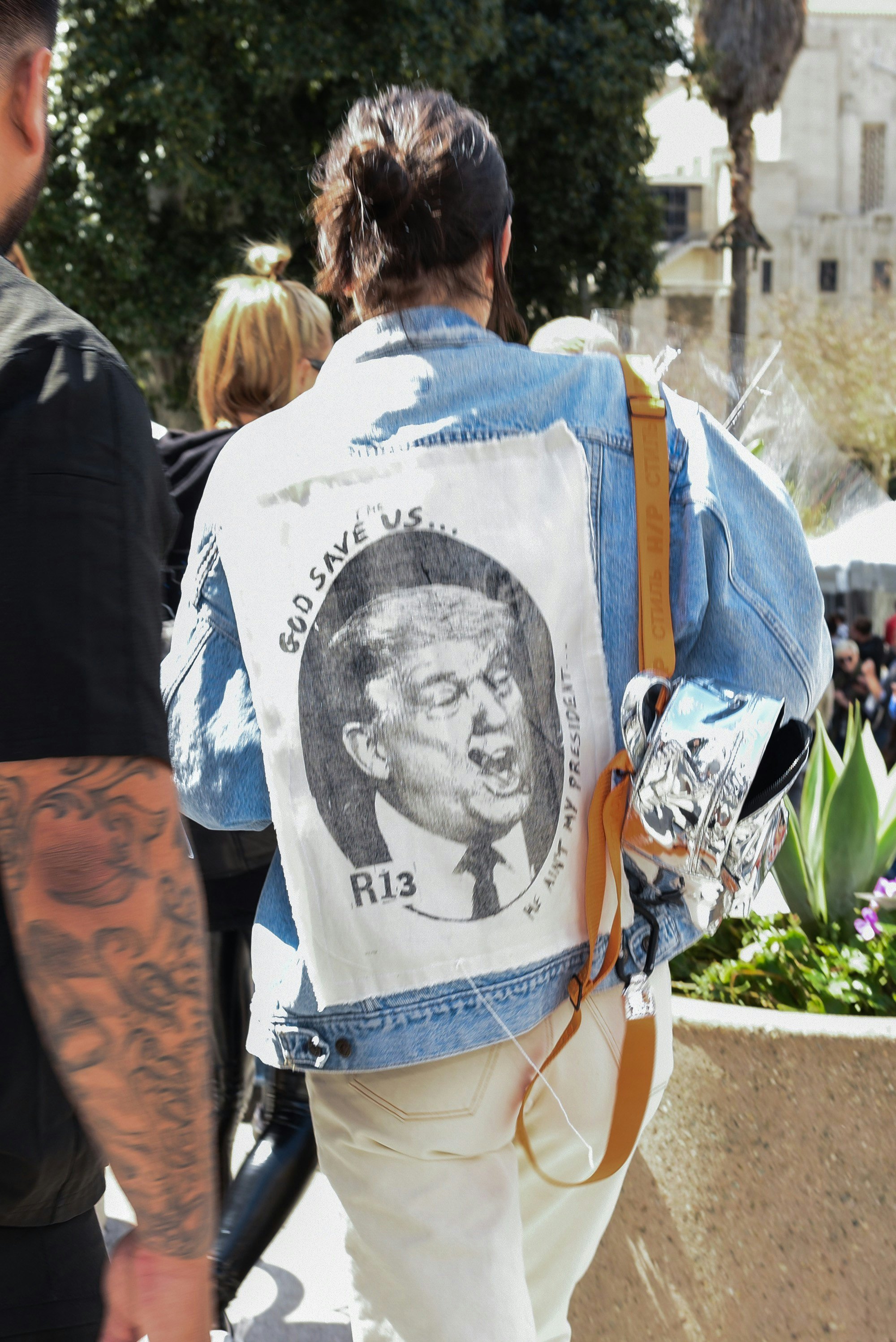 Kendall Jenner Wore an Anti Trump Jacket to the March for Our Lives