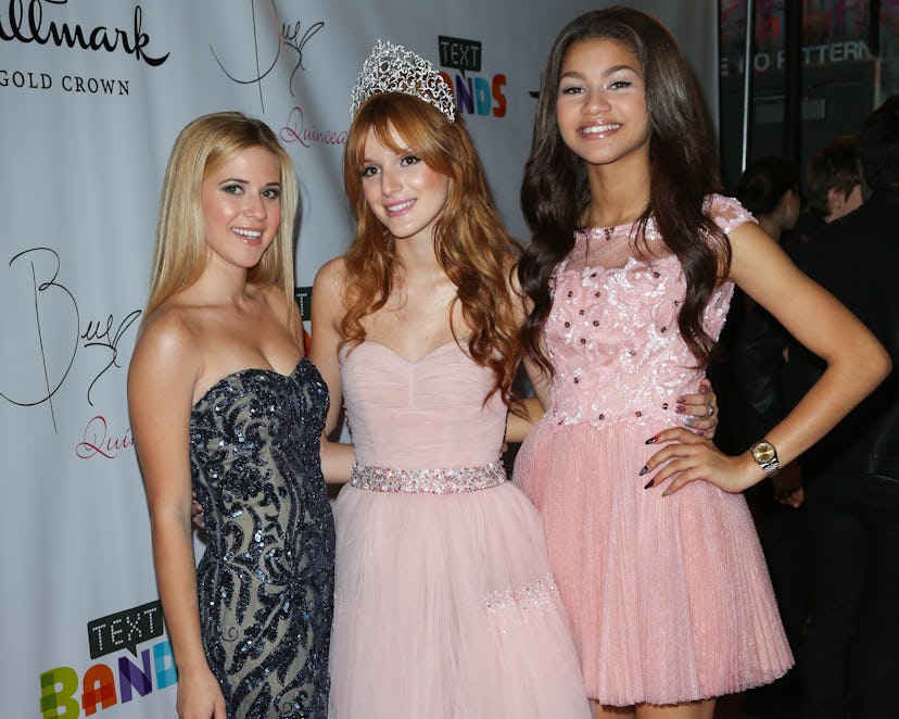Hallmark Gold Crown And Text Bands Celebrates Bella Thorne's Quinceanera (15th Birthday Party)