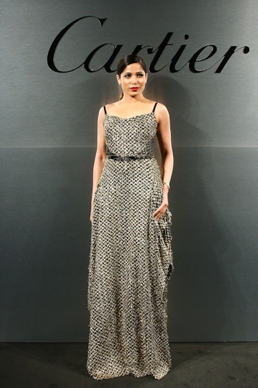 Freida Pinto at the Cartier’s annual party