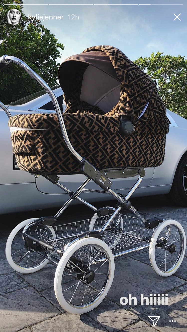 Kylie Jenner rolls out daughter Stormi's $10k Fendi stroller for