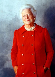 Former First Lady Barbara Bush