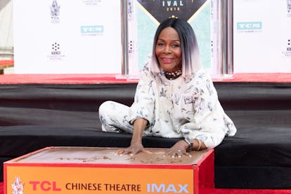 2018 TCM Classic Film Festival - Opening Night Gala - Cicely Tyson Hand And Footprint Ceremony