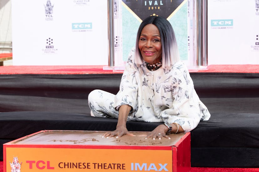 2018 TCM Classic Film Festival - Opening Night Gala - Cicely Tyson Hand And Footprint Ceremony