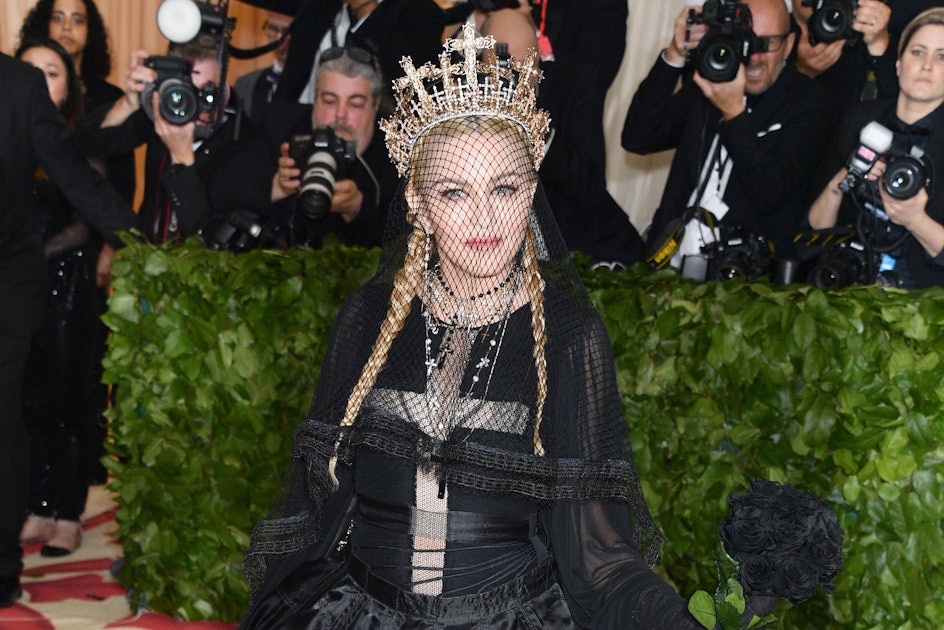 Madonna Wore A Ton of Crosses To The 2018 Met Gala
