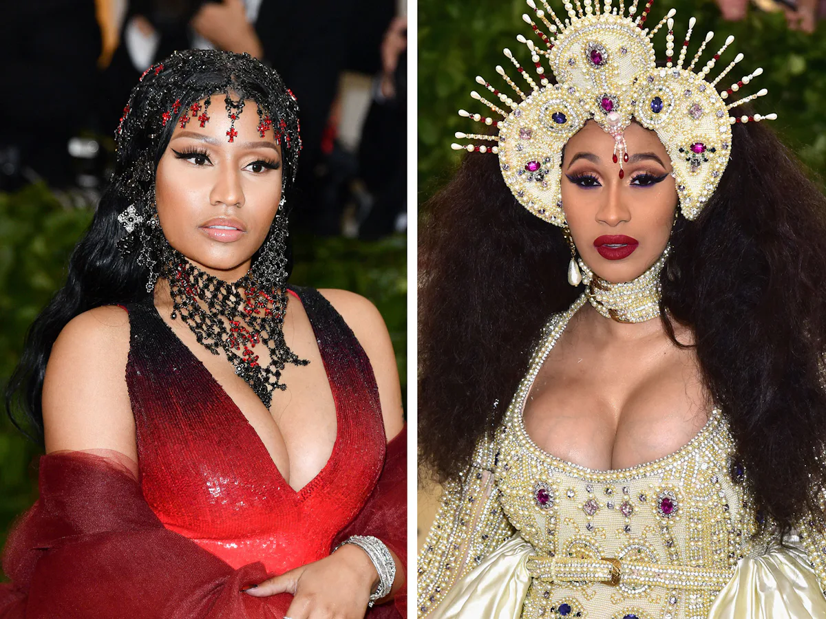 Met Gala 2018: Cardi B and Nicki Minaj Spotted Together